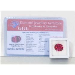 #23- NATURAL PINK SAPPHIRE GEMSTONE 9.48CT