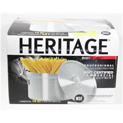 HERITAGE PROFESSIONAL 10-QT STOCK POT