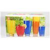 Image 1 : NEW 16-PC ACRYLIC TUMBLERS, BPA FREE -