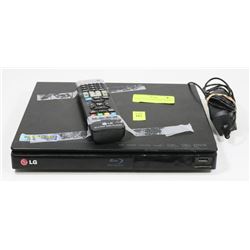 LG BLURAY PLAYER WITH REMOTE