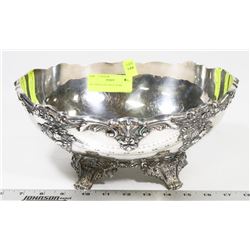 SILVER PLATED FRUIT BOWL
