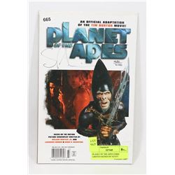 PLANET OF THE APES COMIC LIMITED SIGNED BY SCOTT