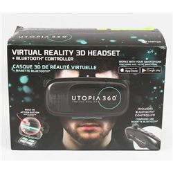 RETRAK UTOPIA 360 VIRTUAL REALITY 3D HEADSET.