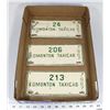 Image 1 : SET OF 3 – 1967 EDMONTON TAXI LICENSE PLATES.