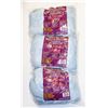 Image 1 : LOT OF 3 LIGHT BLUE 1 LB BAGS OF 100% ACRYLIC YARN