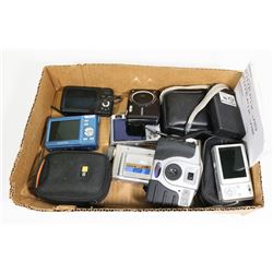 FLAT OF DIGITAL CAMERAS - SONY, SAMSUNG,