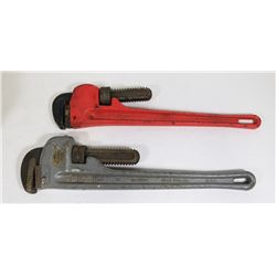 FLAT W/RIDGID 18 IN. ALUMINUM PIPE