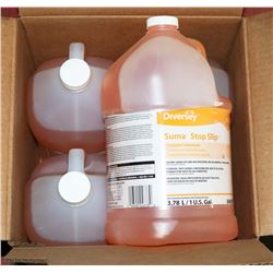 CASE OF 4 DIVERSY SUMA STOP SLIP TRACTION