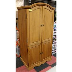 TV ARMOIRE, PINE LOOK, 38"X24"X73"