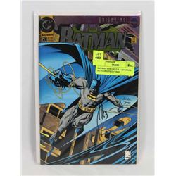 BATMAN #500 DIECUT J. QUESADA AUTOGRAPHED COMIC