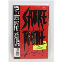 SABERTOTH #1 M.TEXIERA  AUTOGRAPHED PHOTO