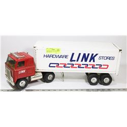 VINTAGE ERTL LINK HARDWARE SEMI  TRUCK