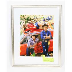 DUKES OF HAZZARD AUTOGRAPHED CAST PHOTO COMES