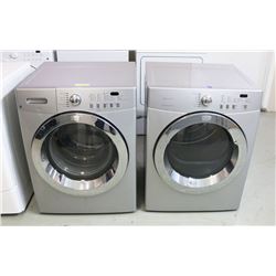 AFFINITY FRONT LOAD WASHER & DRYER, GREY