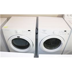 FRIGIDAIRE WASHER & DRYER FRONT LOAD, WHITE