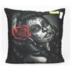 Image 1 : NEW SUGAR SKULL CUSHION COVER WITH CUSHION