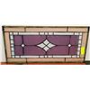 Image 1 : STAINGLASS WINDOW 2FT X 1FT.