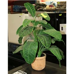 2FT  ARTIFICIAL PLANT IN WICKER POT