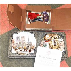 LOT OF 3 SET OF COLLECTOR PLATES