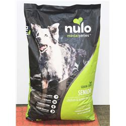 NULO SENIOR DOG FOOD GRAIN FREE CHICKEN 24LBS
