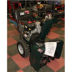 CRAFTSMAN 24" SNOWBLOWER, ELECTRIC START AND