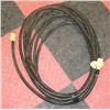 Image 1 : 37) BLACK HEAVY DUTY CONSTRUCTION CORD.