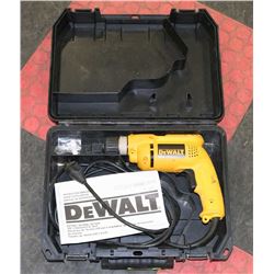 2) DEWALT 3/8" V.S.R DRILL.