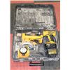 Image 1 : 1) DEWALT TOOL KIT INCL FLASHLIGHT, 5" SAW, 18V