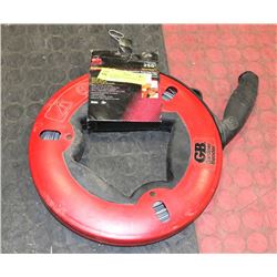 21) GARDNER BENDER 250FT FISH TAPE REEL.