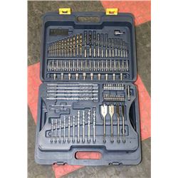 172) MASTERCRAFT 3/8" DRILL & BIT SET.