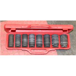 169) DEEP SOCKET IMPACT SET.