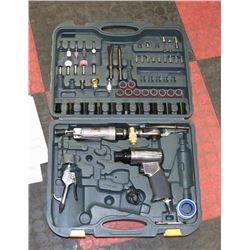 116) MASTERCRAFT AIR CHISEL & 3/8" AIR RATCHET.