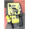 Image 1 : 98) RYOBI DRILL, LIGHT AND CHARGER.