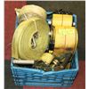 Image 1 : 51) CRATE OF INDUSTRIAL LOAD STRAPS.