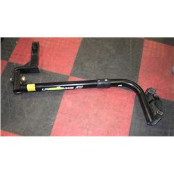 153) SWAGMAN BIKE CARRIER WITH RECEIVER & BAG.