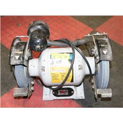 115) POWERFIST 8" BENCH GRINDER.