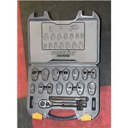 151) MASTERCRAFT OPEN END RATCHET SET.