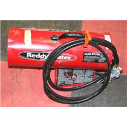 78) SMALL 3500 BTU READY HEATER.