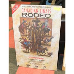 DRY MOUNTED 1992 CANADIAN FINALS RODEO
