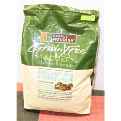 SIMPLY NOURISH DOG FOOD CHICKEN, PEAS & POTATOES