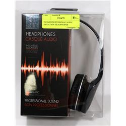 DJ SKM PROFESSIONAL NOISE ISOLATION HEADPHONES