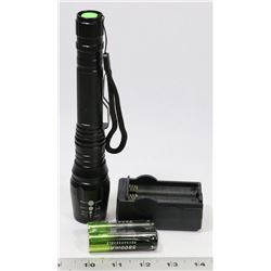 6000 LUMIN TACTILE LED FLASHLIGHT WITH LITHIUM ION