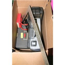 BOX OF ASSORTED TOOLS