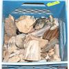 Image 1 : CRATE OF PETRIFIED WOOD, OVER 100PIECES.