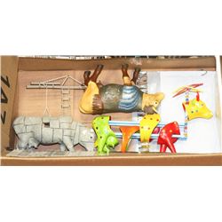 LOT OF 3 COWS ON PARADE INCLUDING GLADIATOR,