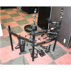 ROLAND ELECTRIC DRUM STANDS, ELECTRIC FOOT PEDDLE