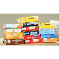 LOT OF ASSORTED CEREALS