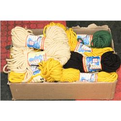 LARGE BOX OF VINTAGE SCHEEPJESWOL