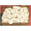 Image 1 : LARGE BOX OF VINTAGE 98% WOOL. 28 IN TOTAL.