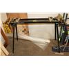 Image 1 : 108) WOLFCRAFT MITER SAW STAND.